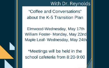 Coffee and conversation with Dr. Reynolds