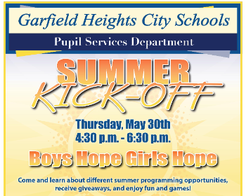 Summer Kick-Off Tuesday, May 30th 