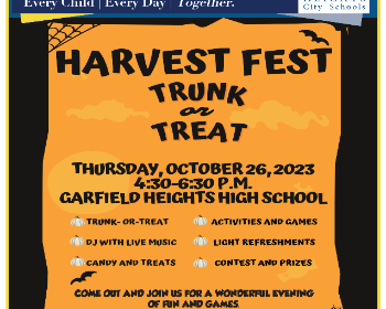 Garfield Heights City Schools to Host Trunk-or-Treat
