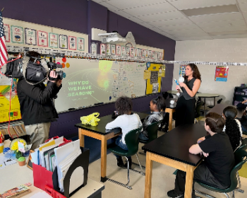 Maple Leaf is visited by Fox 8 News!