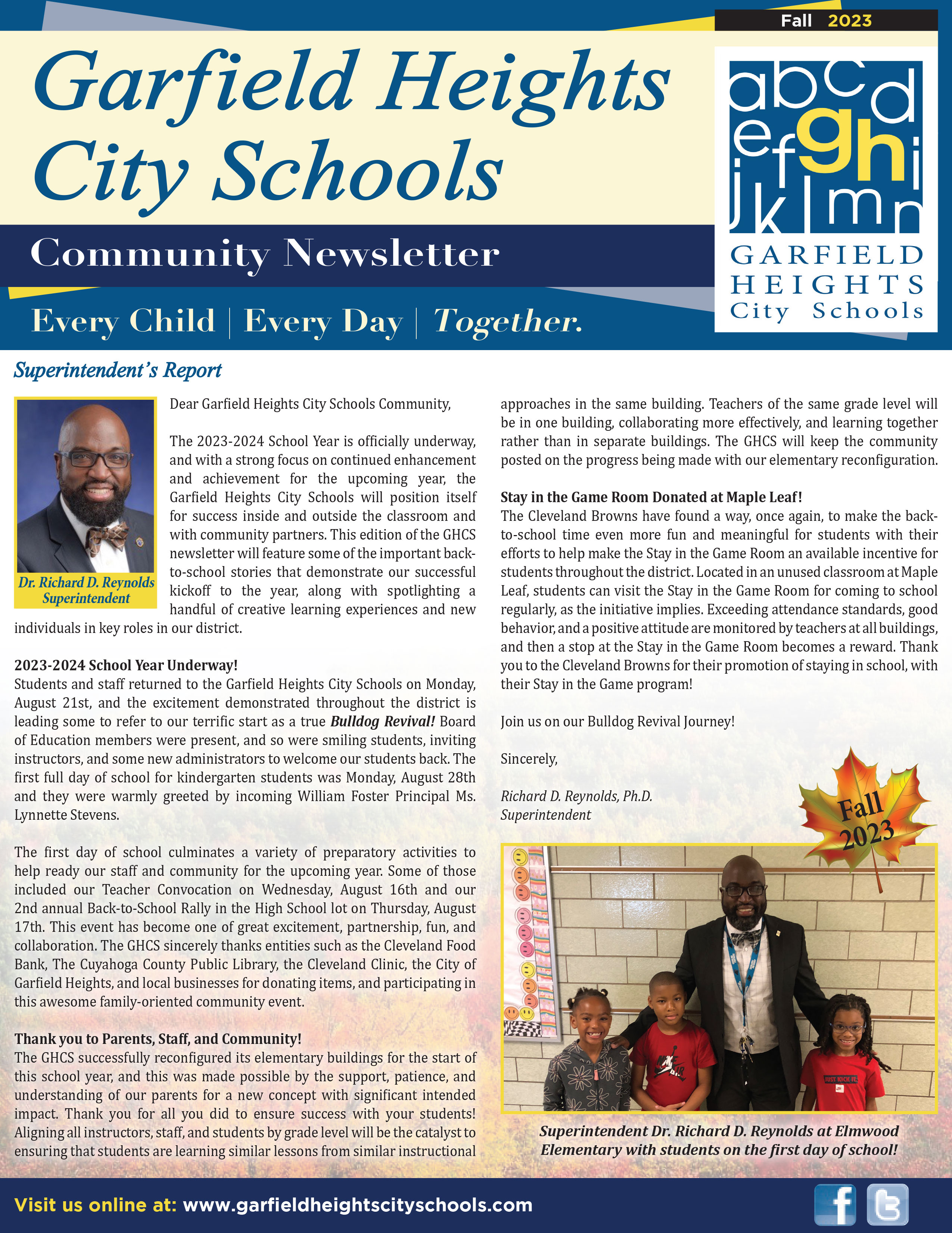 GHCS Fall 2023 Newsletter