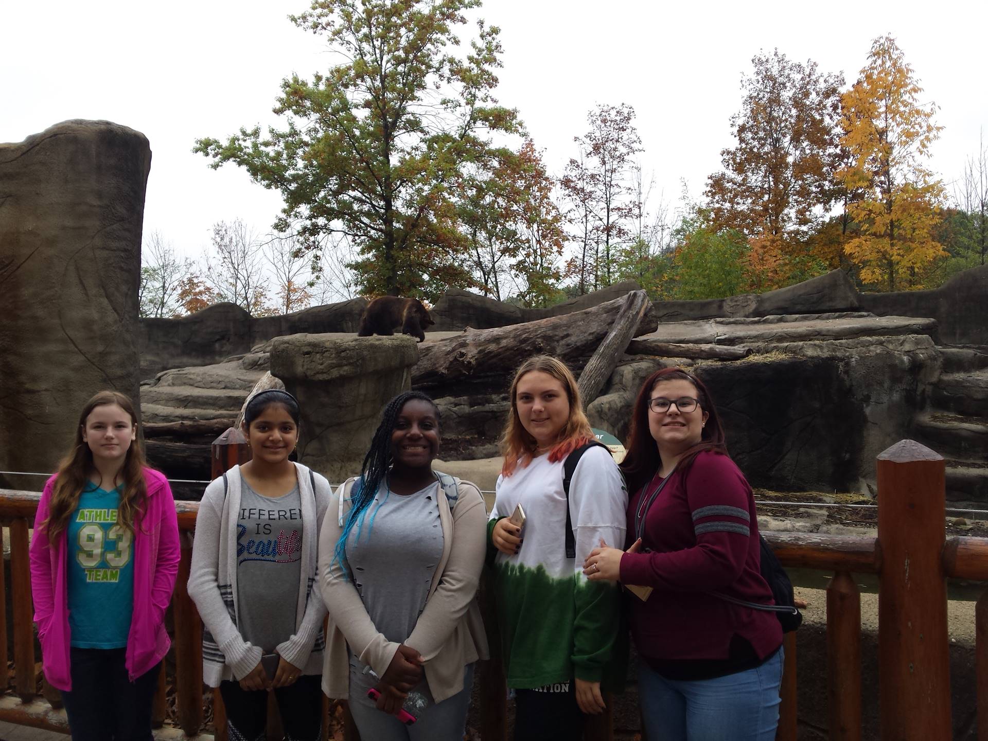 8th grade trip to the zoo for PBIS incentive