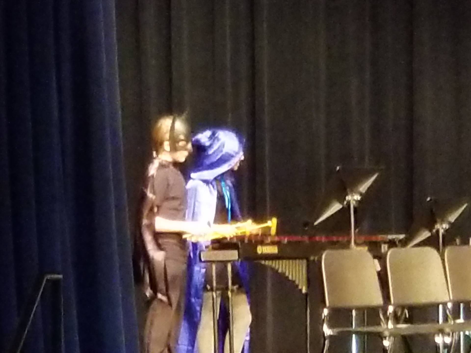 Batman theme song by 8th grade percussion