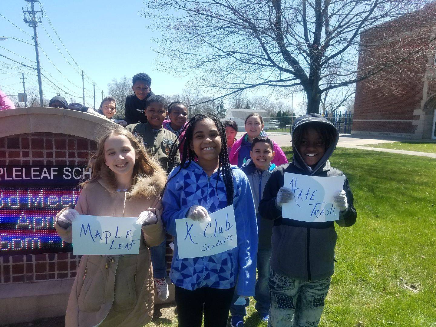 GHCS Street Clean-up - April 2018