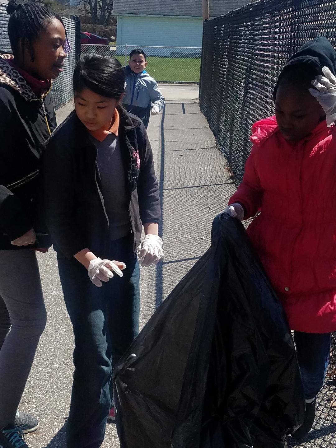 GHCS Street Clean-up - April 2018