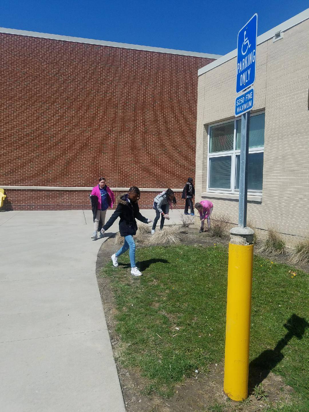 GHCS Street Clean-up - April 2018