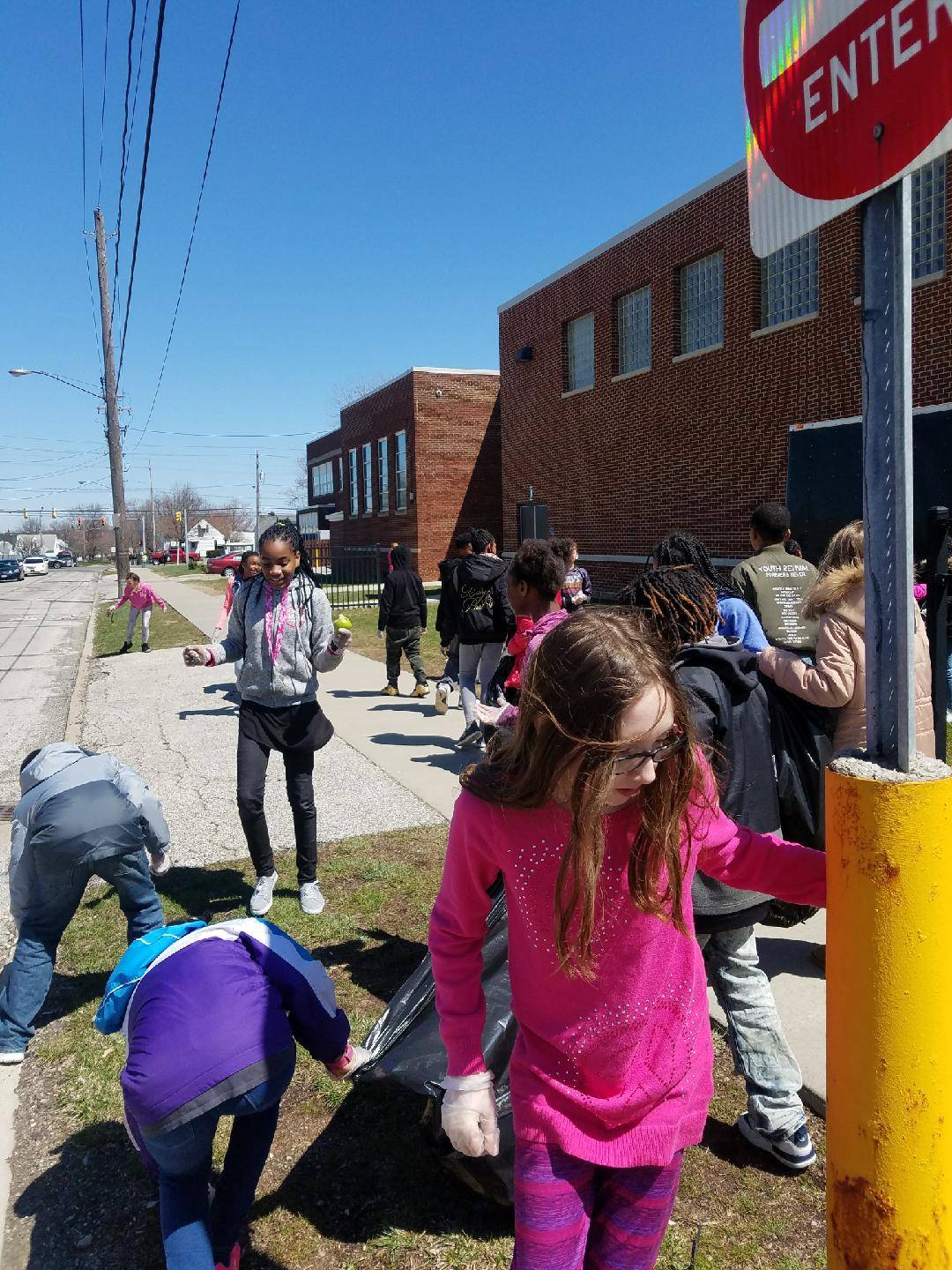 GHCS Street Clean-up - April 2018