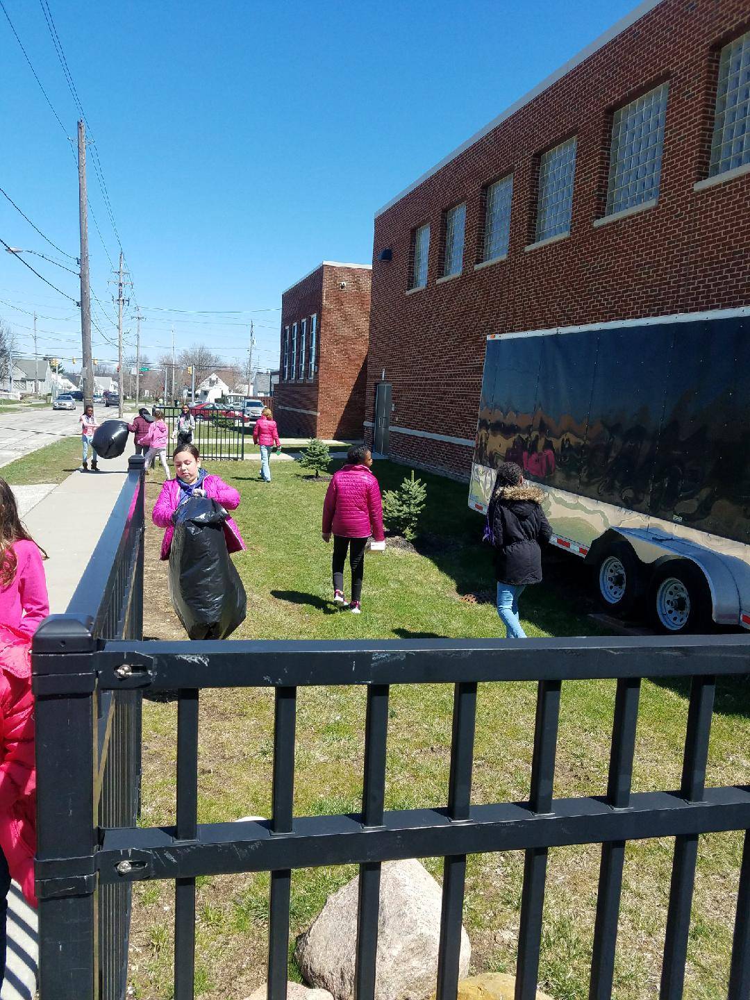 GHCS Street Clean-up - April 2018