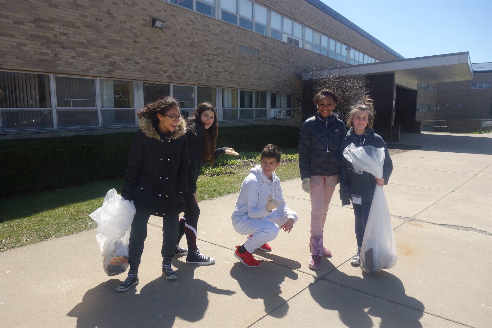GHCS Street Clean-up - April 2018