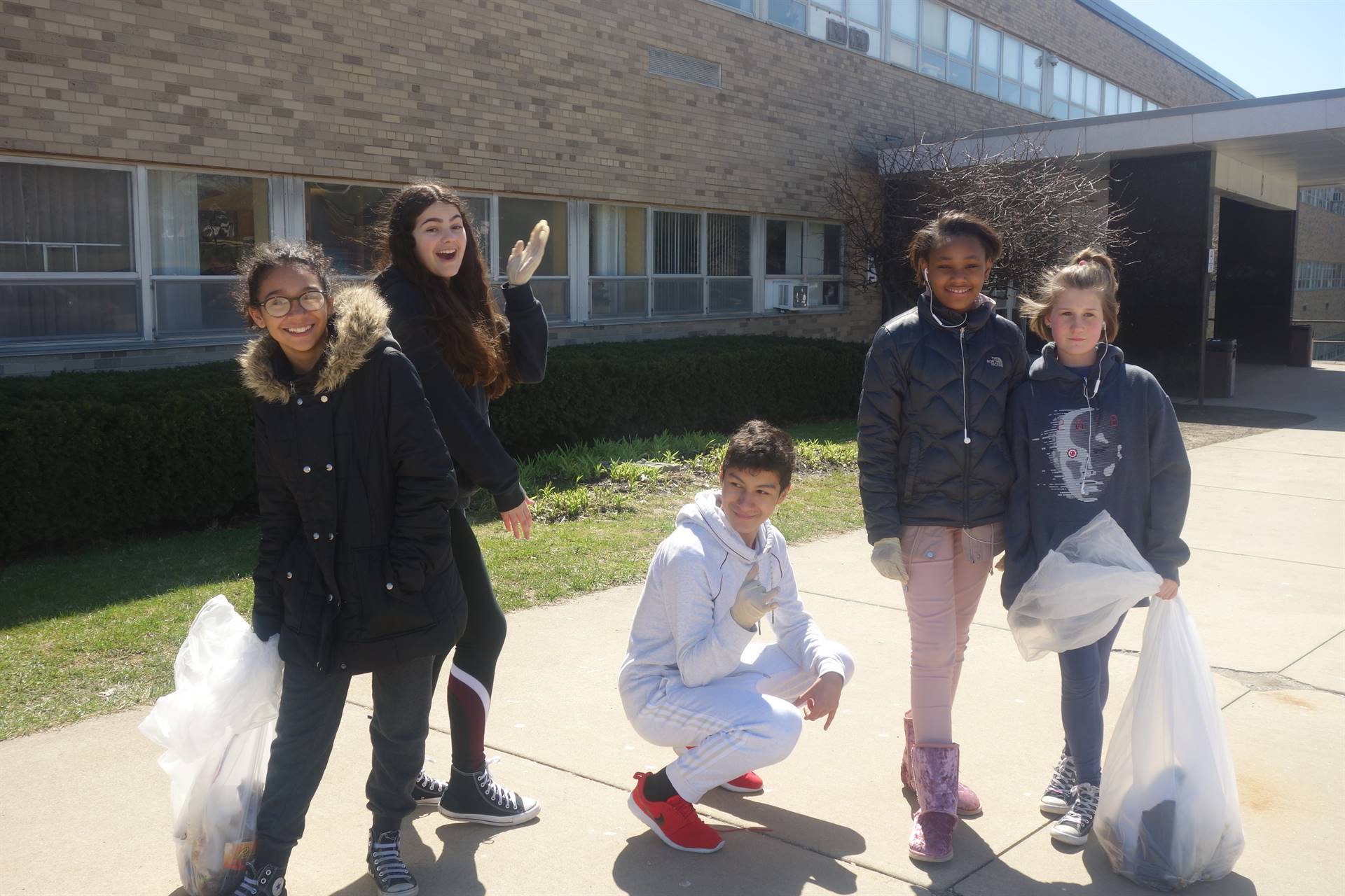 GHCS Street Clean-up - April 2018