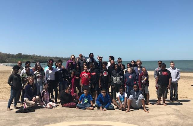 students at Edgewater Park