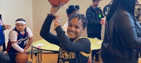 Wax museum - student is Koby Bryant